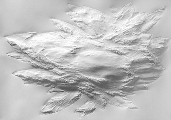 Weißes Blatt