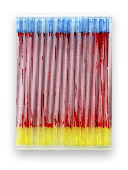 Freddie Michael Soethout: Trinacria Variation Blau Rot Gelb, 2026